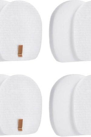 4 Foam & Felt Filter Replacement for Shark Rocket Pro Cordless IX140, IX141, IX142,IZ140,IZ140C,IZ141C, IZ142, IZ162H,IZ362H,IZ363HT,IZ440H, IZ462H,UZ145 Stick Vacuums, Compare to Part # 617FJ140