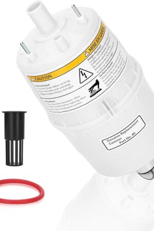 80 Steam Canister Replacement for Steam Humidifier Canister Model 800 & 865，for Aprilaire 800 Replacement Canister with O-Ring for Leak-Proof Seal,800 Canister,80 Canister