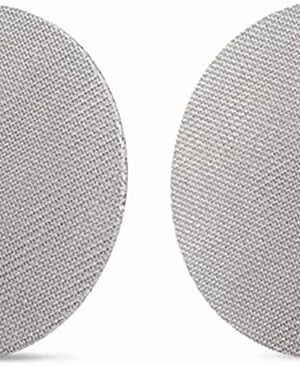 2 Pcs 58mm Espresso Puck Screen Stainless Steel, 1mm Thickness Reusable Coffee Filter Mesh Plate for Espresso Portafilter Filter Basket