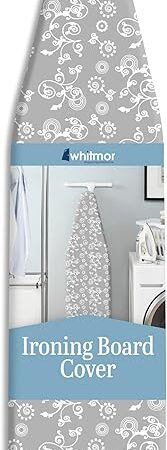 Whitmor Scorch Resistant Ironing Board Cover and Pad - Grey Swirl