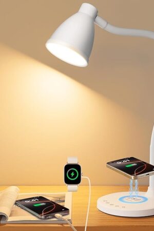 BOHON Desk Lamp LED Desk Light White