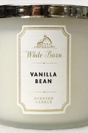 Bath & Body Works White Barn 3-Wick Candle in Vanilla Bean
