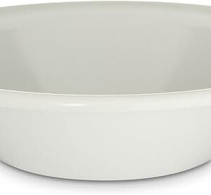 Carlisle FoodService Products Kingline Reusable Plastic Bowl Fruit Bowl for Home and Restaurant, Melamine, 5 Ounces, White