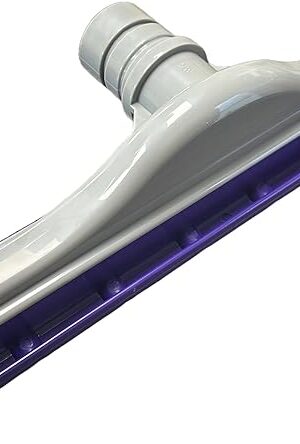 14″ EZ Glide Floor Tool Compatible with ProTeam Backpack Vacuums — 1.5″ Nut-Coupling Wand Fit — Multi-Surface Nylon Brush Head for Hard Floor & Low-Pile Carpet — Replaces OEM 101446