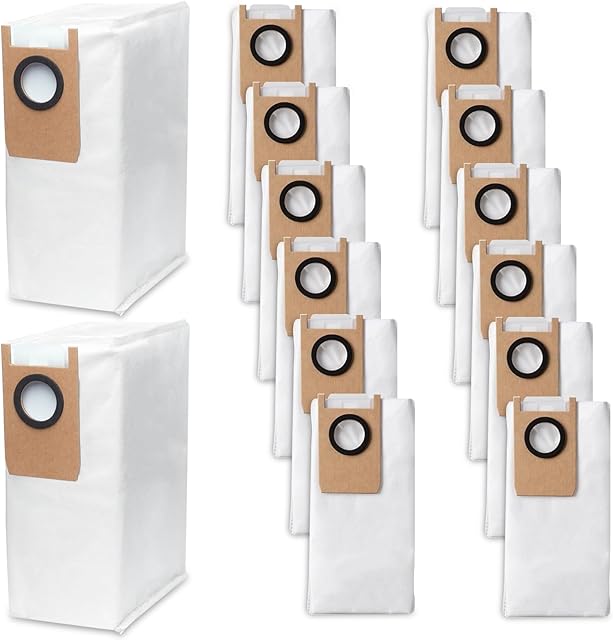 14 Pack Replacement Dust Bags Compatible With Eufy Omni S1 Pro Robot Vacuum Cleaner, Replacement Bags Dust Collecting Bags Vacuum Accessories Part