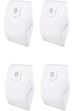8 Pack Fit for Kenmore Canister Vacuum Bags 53292 Type Q/C HEPA Replacement Dust Bags for Kenmore 600 400 200 700 800 Series Vacuum Bags 81615 81214 81414 81714 21814 BC3005 BC3002 BC2005 BC7005
