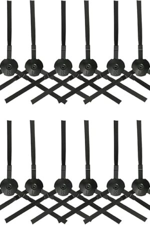 6 Pairs Side Brushes Replacement for ILIFE V3 V3s V5 V5s Pro V50 V55 Robotic Vacuum Cleaner Parts Accessories