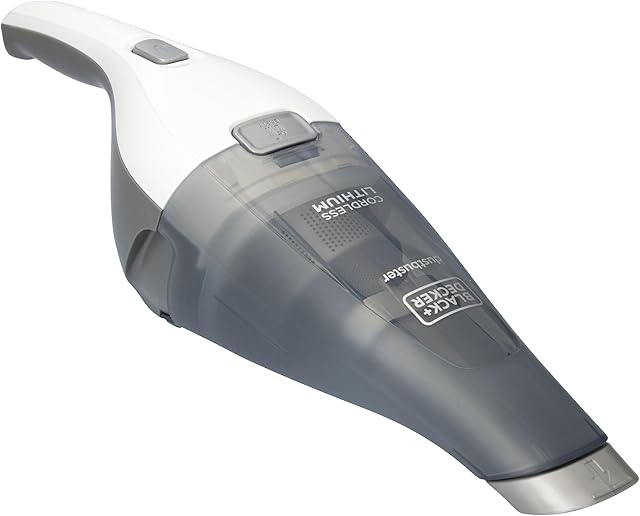 BLACK+DECKER dustbuster QuickClean Cordless Handheld Vacuum, Car Vacuum Portable (HNVC215B10)