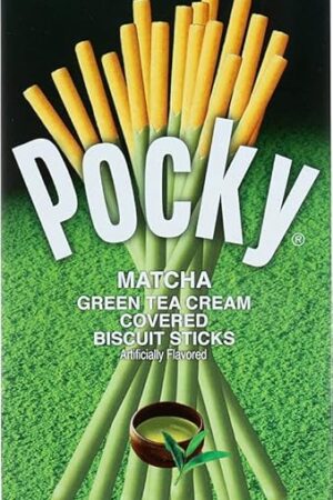 [ 3 Packs ] Glico Pocky Matcha Green Tea 70g x 3 Biscuit Stick