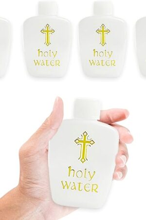 5Pcs Holy Water Bottles Holy Water Empty Containers 60ml Holy Water Plastic Bottle
