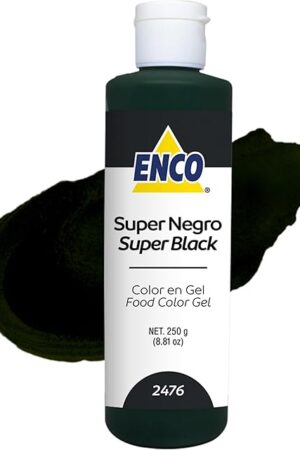 ENCO Gel Food Coloring 8.8 oz (Super Black)