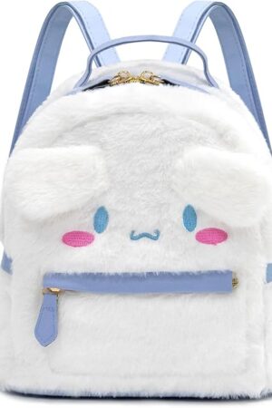 Cute Kawaii Plush Backpack for Girls Kids