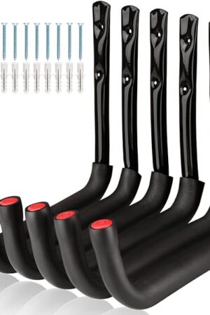 Wall Mount Ladders Hooks, 6 Pack