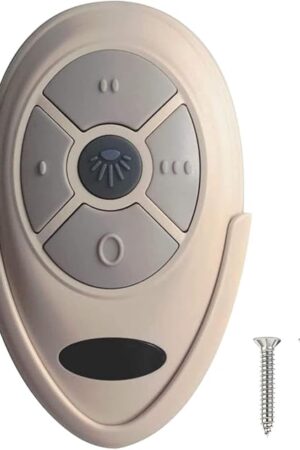 35T1 Ceiling Fan Remote Control Replacement for Harbor Breeze Allen Roth, 303.9MHz, 3-Speed, Light Dimmer, Learn Key, Replace FAN-11T FAN-53T FAN-HD L3HFAN35T FAN-35T L3HFAN35T1 FAN-35T1 (Remote Only)