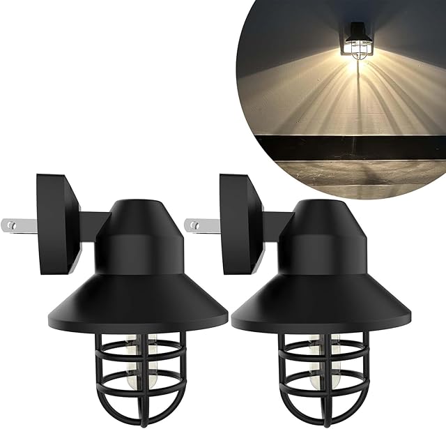 ETLNight Light, ETL Night Lights Plug Into Wall with Dusk to Dawn, Night Light Plug in Rustic Farmhouse Night Light 2700K,for Kitchen, Hallway, Bedroom