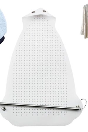 2025 Universal Iron Protective Cover Shield, Ironing Cloth to Protect Clothes, Anti-Scorching Base for Electric Iron, Easy Installation Irons Sole Plate Accessory(White,0.2MM)