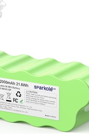 XBT1106N Battery for Shark SV1106N SV1110 SV1110N SV11O6N SV116N Freestyle Navigator Cordless Stick Vacuum, 10.8V 2.0Ah Ni-Mh Replacement Battery