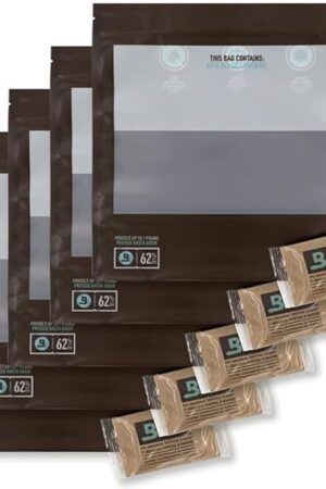 Boveda Fresh Bag Storage Bags with 2-Way Humidity Control Pack