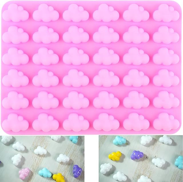 Clouds Shaped Silicone Chocolate Molds Cloud Chocolate Mold For Chocolate