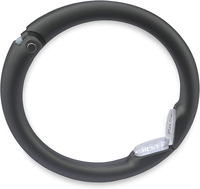 Clipa Bag Hanger - The Ring That Opens Into a Hook, Closes Automatically | Hangs Almost Anywhere in Just 1/2" of Space | Holds 33 lbs Yet Weighs Only 1.6 oz | 8 Styles | 3 yr Warranty