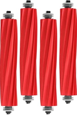 6 Pack Rubber Brushes Replacement for Roborock S7 Series,QV 35A/35S,Q7 Series,Q Revo Series,Qrevo S/MaxV/Pro/Plus Vacuum Cleaner