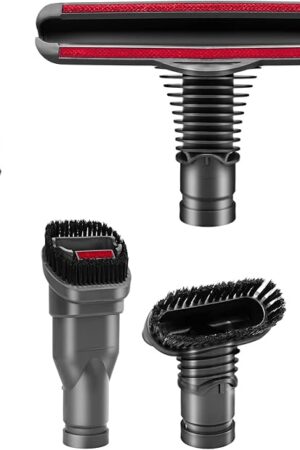 Attachments Tools Kit for Dyson V6 V7 V8 V10 DC16 DC24 DC33 DC34 DC35 DC39 DC44 DC58 DC59 DC62 DC74 Cordless Vacuum Cleaner, Home Cleaning Tools Brush Kit Accessories (5 PACK)