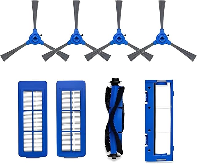 eufy Accessory Replacement Kit Compatible with 11S Max, RoboVac 15C Max, 30C Max, G20, G20 Hybrid, G30, G30 Edge, G15, G32 Pro