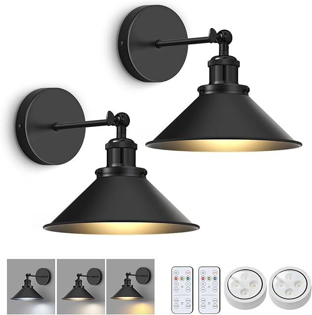 Black Vintage Wall Sconces Wall Lights Wall Lamp Fixture Farmhouse