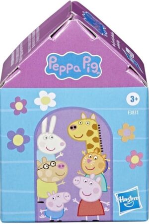 The Peppa Pig Peppa’s Club Clubhouse Surprise, Unboxing Preschool Toy, 1 of 12 Surprise Figures to Collect, for Ages 3 and Up