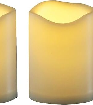 CANDLE CHOICE Flameless Candles LED 2 PCS