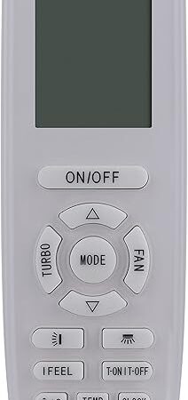 AULCMEET YAP1F Remote Replacement for GREE Air Conditioner Remote Control YAP1F YV1L1 YB1F2 YB1FA