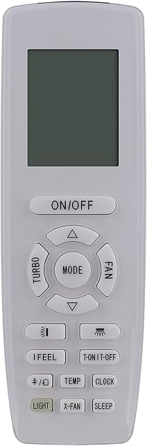 AULCMEET YAP1F Remote Replacement for GREE Air Conditioner Remote Control YAP1F YV1L1 YB1F2 YB1FA