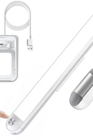 Bunk Bed Lights Dimmable Touch Light Bar Adjustable Color Temperature, Wireless Stick on Lighting for Kids, Wall Reading, Headboard Lamp, Bedroom, Closet, Under Cabinet, 30 LED 2200mAh Rechargeable