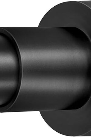 Black Shower Curtain Rod 36-84 Inches (3-7ft) Non Rust Adjustable Shower Rod Spring Tension Non Slip No Drilling Stainless Steel Shower Rods for Bathroom Window