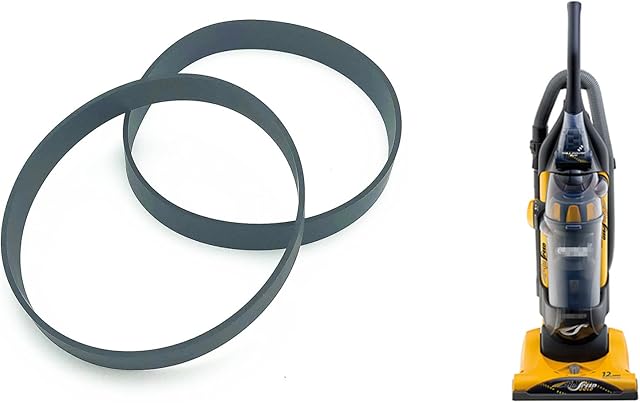 Cherimo Vacuum Belt Compatible with Eureka Airspeed AS1000 Bagless Upright Vacuum Cleaner,Models AS1000,AS1000A AS1001,AS1001A,AS1002A (Pack of 2)