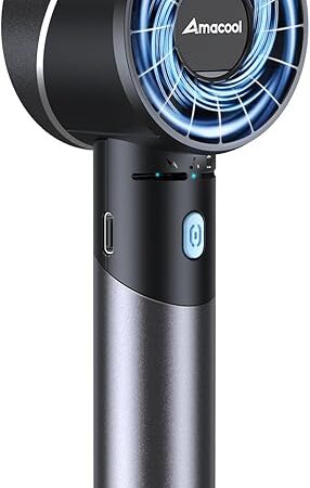 AMACOOL Portable Handheld Turbo Fan Personal Fan Mini Pocket Fans