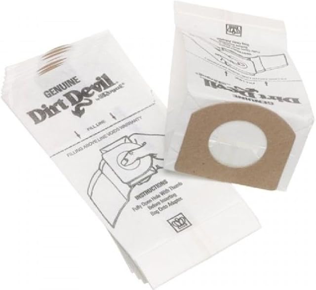 Dirt Devil Type F Vacuum Cleaner Bags (10-Pack)