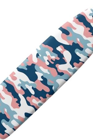 Camouflage Ironing Board Cover and Pad,Scorch&Stain Resistant Thick Padding 15x54 Inch Elastic Edge Heavy Duty Iron Board Cover with Hook and Loop Fasteners