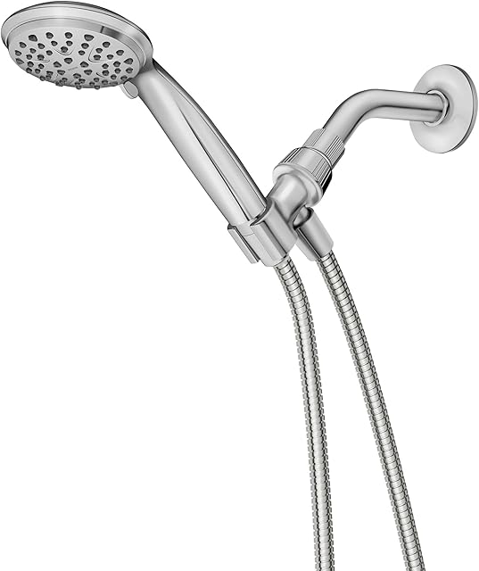 Moen Attune Shower Head with Handheld Sprayer, 6 Shower Head Spray Settings, Chrome Finish, 218H0
