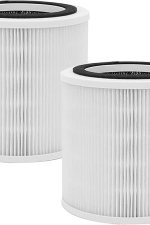 2 Pack H7126 Replacement Filter Compatible with Govee H7126 Mini Air Purifier,3-in-1 True Air Filter,Replace Part #H7126-RF