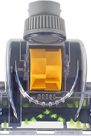 1-1/4-Inch 32mm Air Driven Pet Upholstery Turbo Brush Vacuums Nozzle Tool with Pet Attachment Swivel Head