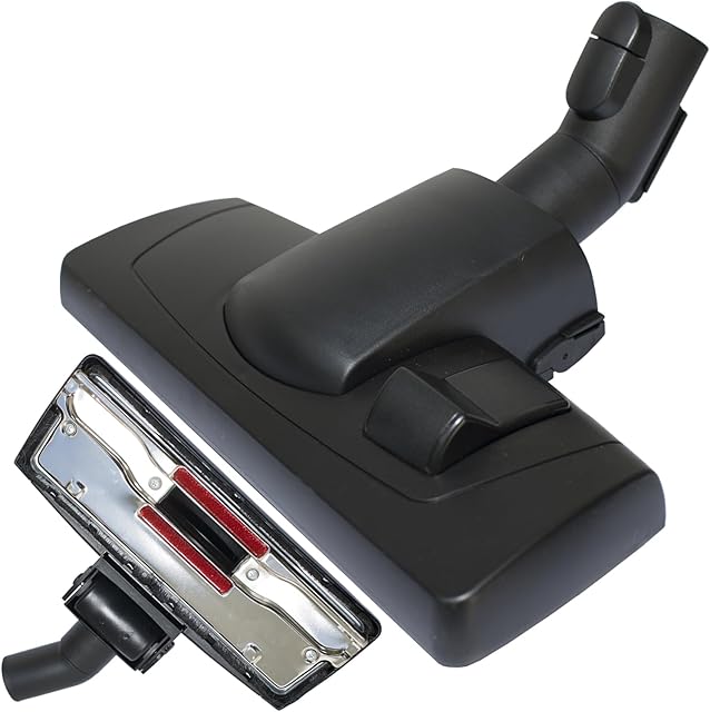 Replacement Vacuum Head Compatible with Miele Vacuum Cleaners| Works on Low-Pile Carpets and All Smooth Floors | 35MM Vacuum Floor Brush and Carpet Attachment | Hardwood Floor Attachment