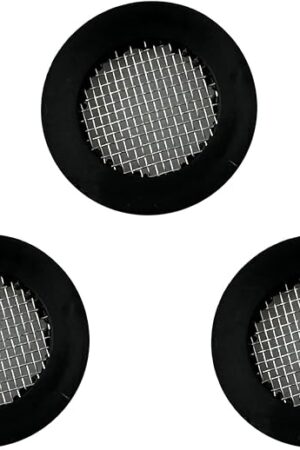 Voolan 3 Pack 3/4" Shower Head Gasket, Washer Filters Water Impurities, Creates A Seal to Prevent Leakage, for 1/2" Shower Head