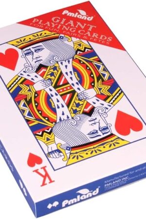 The PMLAND Giant 5 x 7 Inch Large Poker Index Playing Cards