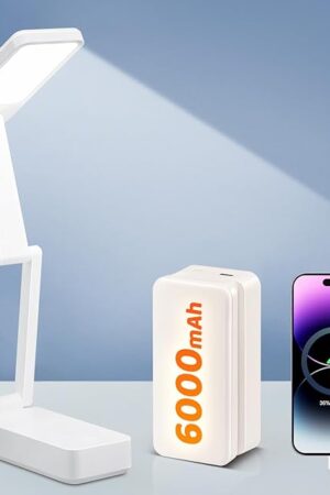 COOLNIGHT Small Desk Lamp, 3 Colors, Desk Lamps