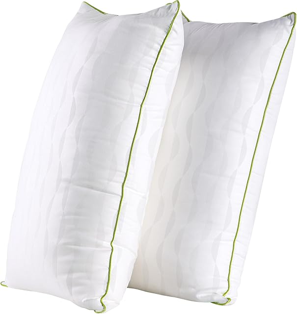 Bed Pillows King Size Set of 2,for Sleeping, Adjustable King Pillows 2 Pack with Zipper, Cooling Hotel Quality with Premium Soft Down Alternative Fill