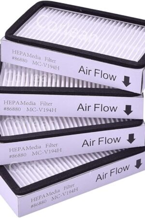 4-Pack - Kenmore EF-2 86880 Exhaust Vacuum HEPA Filters. Compare to Replace Sears Kenmore Part # 20-86880 (86880), 40320, EF2, 610445. Also Replaces Panasonic MC-V194H.