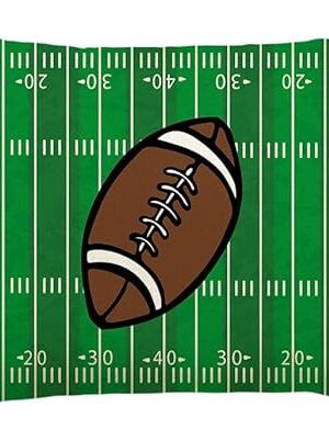 AVOIN colorlife Ready for Some Football Throw Pillow Cover, 12 x 20 Inch American Football Game Cushion Case Decoration for Sofa Couch