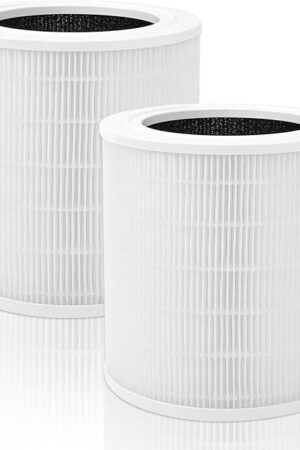 A2001 Filter Replacement for A2001 Filter A2001, Compatible with A2001 Air Purifier, 2 Pack,White