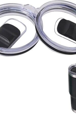 32 oz Replacement Lid for Yeti, 2PCS, Splash Resistant, BPA Free